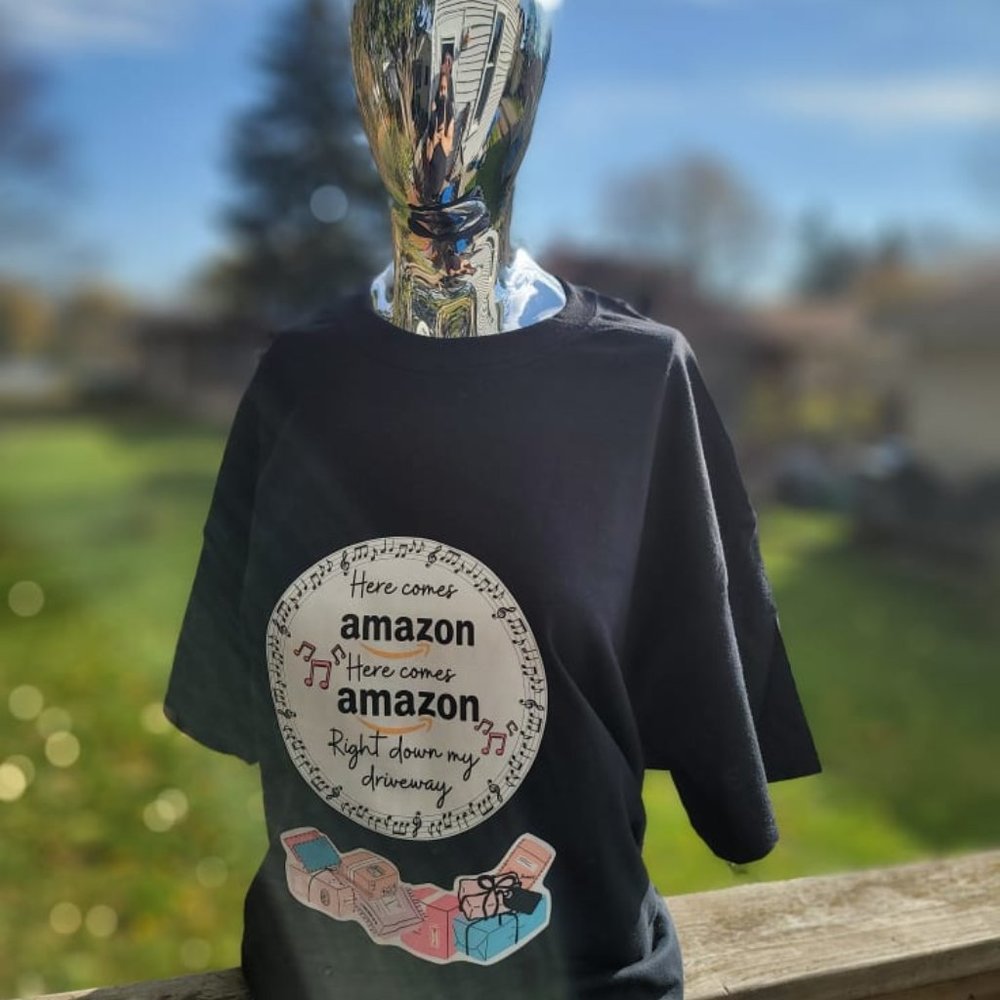 LOCAL CUSTOM Amazon Jingle T- SHIRT DESIGN @Vivian